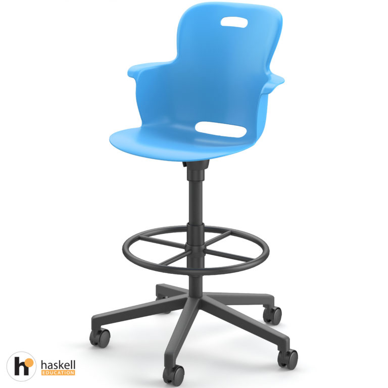Ethos Sky with Five Star Base Stool Height