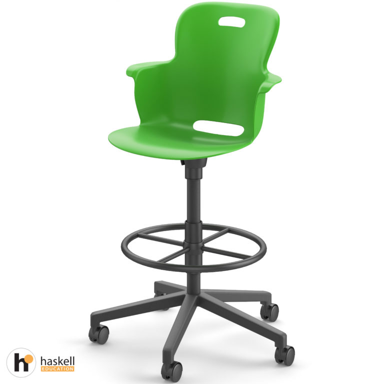 Ethos Green Apple with Five Star Base Stool Height