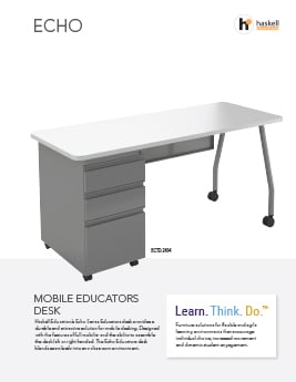 Echo Mobile Educators Desk Cut Sheet