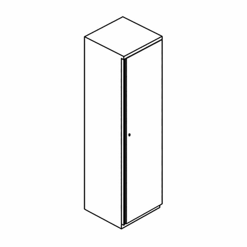 Single Door Storage Cabinet – Door Opens to the Right