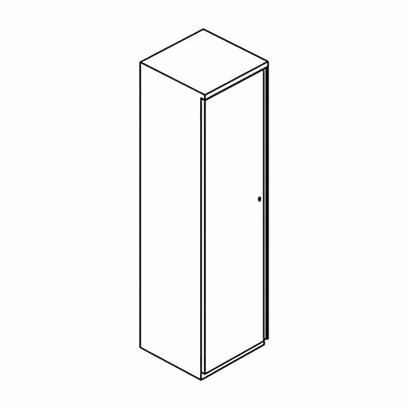 Single Door Storage Cabinet – Door Opens to the Left