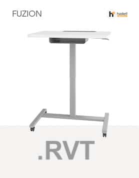 Fuzion Series Large Sit to Stand Desk Revit Files