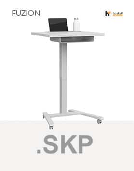 Fuzion Series Sit to Stand Desk Sketchup Files