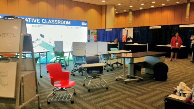 Haskell Active Classroom Seating, Sit to Stand, and Marker Easelboards at the STEAM Symposium