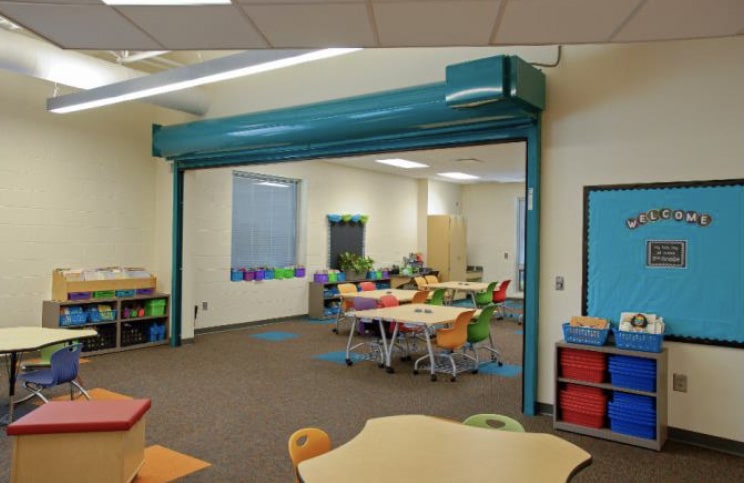 Haskell - Beaver Local School - Classroom Layout with Ethos Chairs