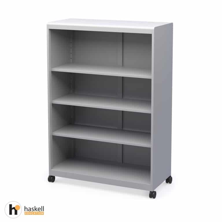 Voyager Tall Storage Cart with Shelves