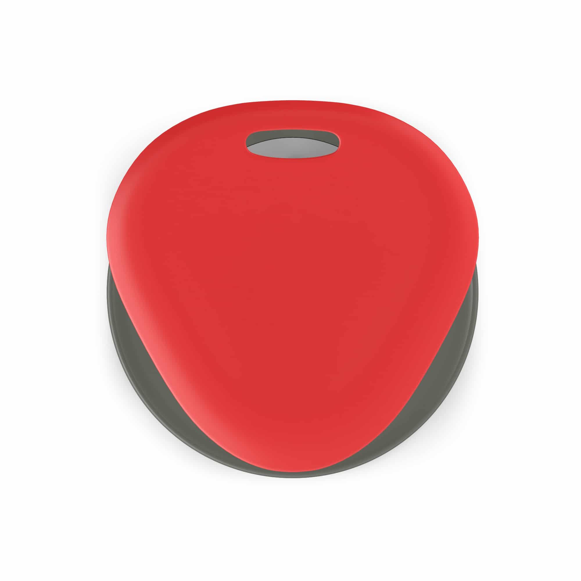 Disco Stool in Red, Top View