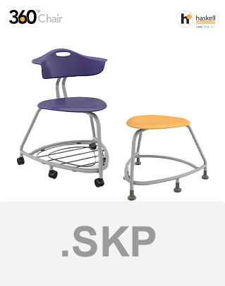 360 Chair 18in SKP Files